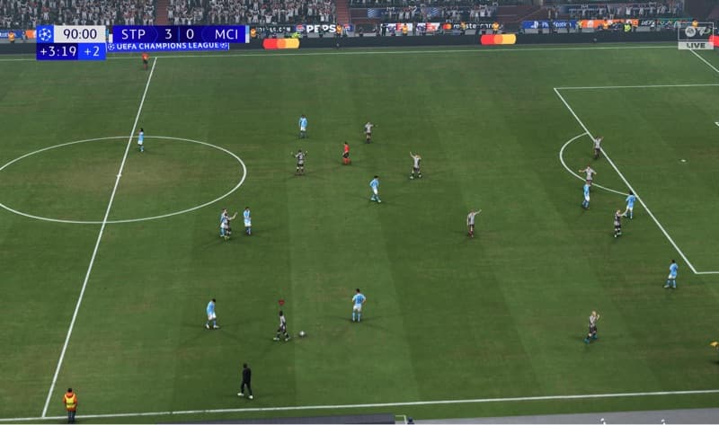 Eliminamos o poderoso Manchester City nas oitavas da UEFA Champions League, vencendo a ida por 3x0 em casa e perdemos em Manchester por 3x1.