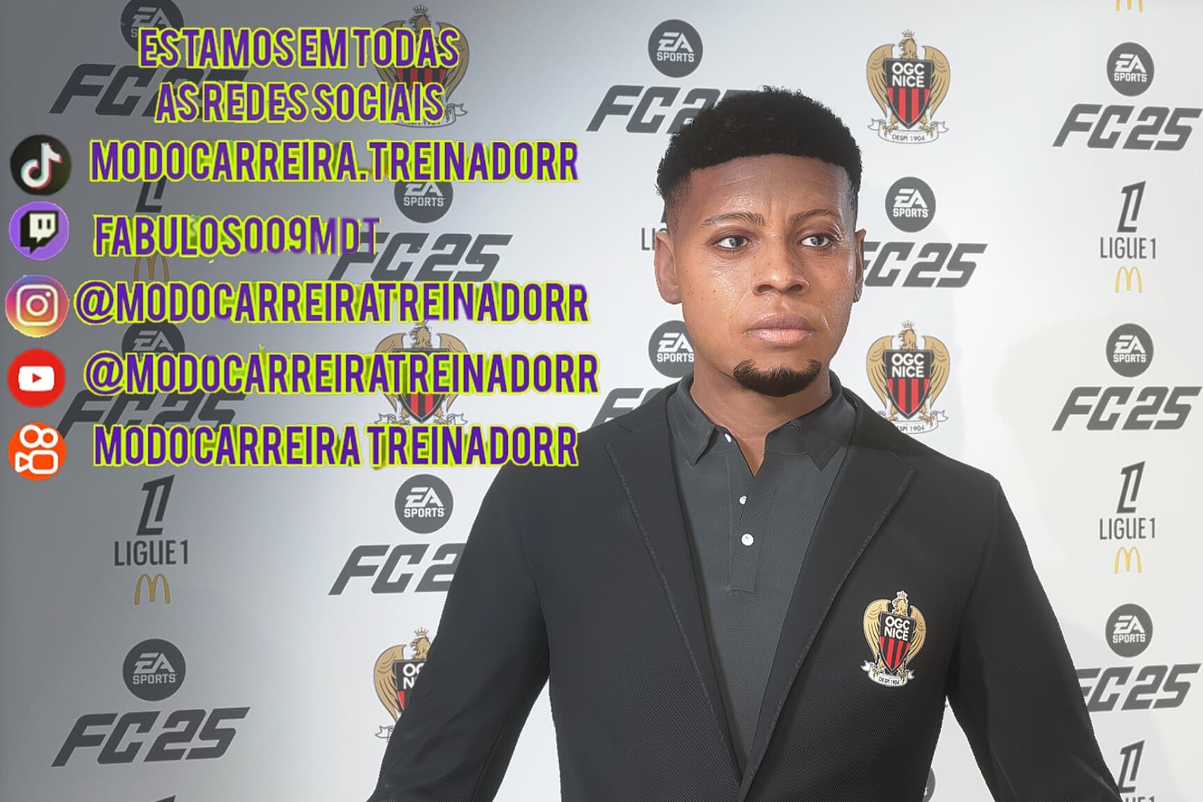 Galera sou novo aqui na plataforma Nao vou postar nada vou esperar sair o FC26.Mais se vc quiser acompanhar o @MODOCARREIRATREINADORR EST…