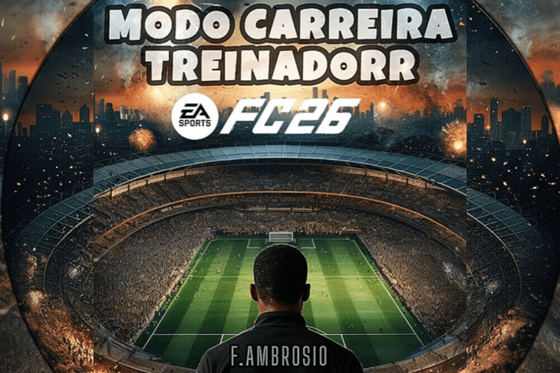 QUERO COMPARTILHAR COM TODOS VCS MEU MODO CARREIRA NO FC26.