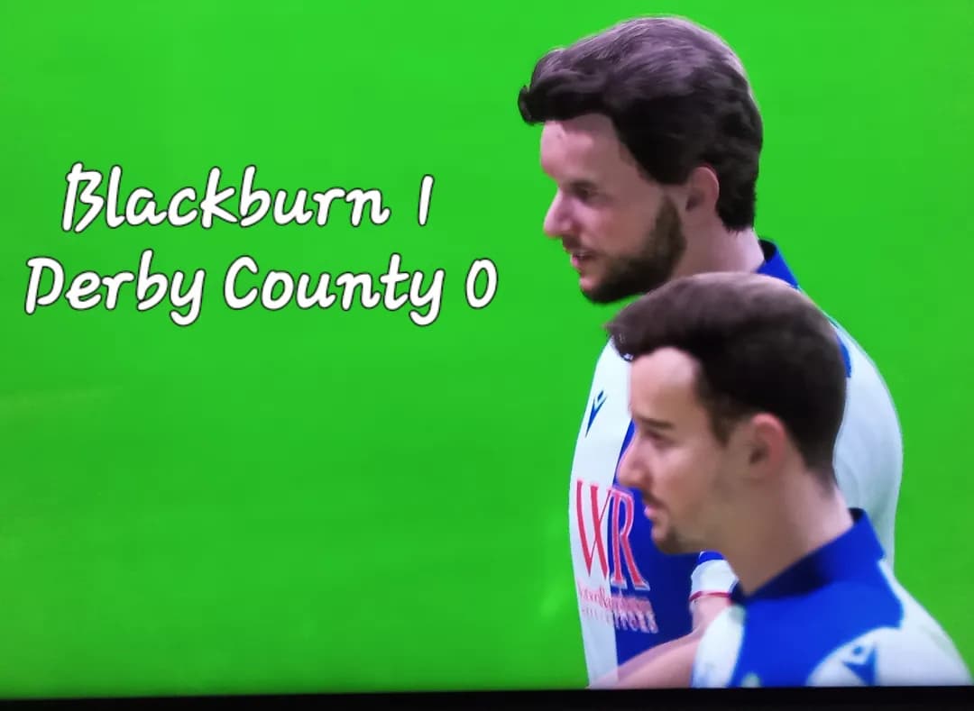 Vitória com gol do nosso capita ! Na primeira rodada da championship o Blackburn bate o Derby County por 1 a 0 Gols ( L. Travis)