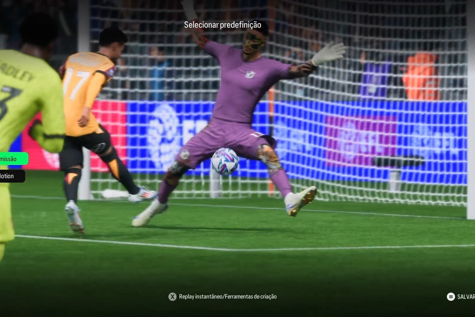 Após uma defesa milagrosa e bizarra com o 🐣, Leonardo Alonso segura o empate em 0×0 para o Port Vale e os mantém vivos na BSM Trophy. #L…