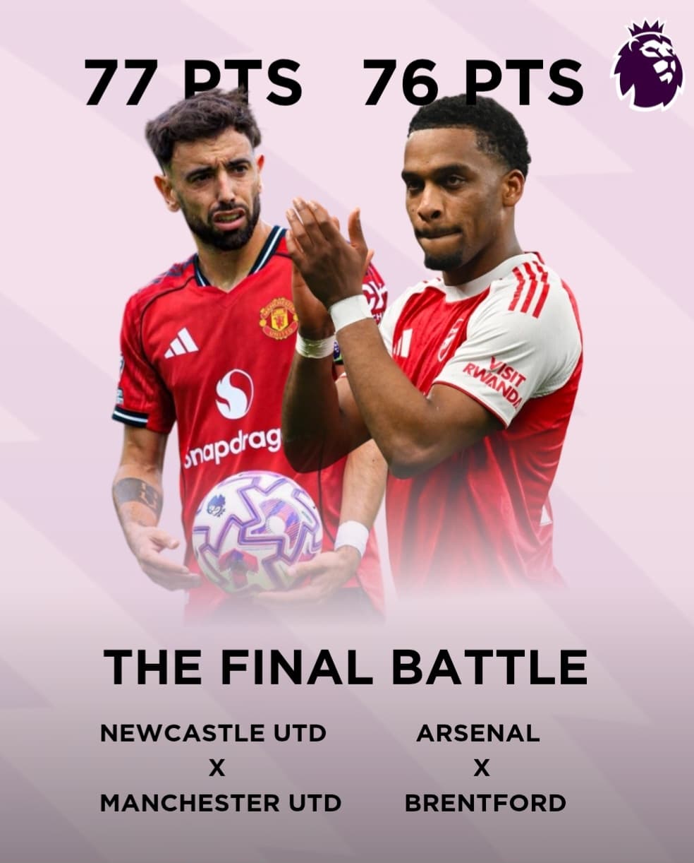 HORA DA VERDADE!! A ÚLTIMA BATALHA DA TEMPORADA, VALENDO O TÍTULO DA PREMIER LEAGUE!! #MU