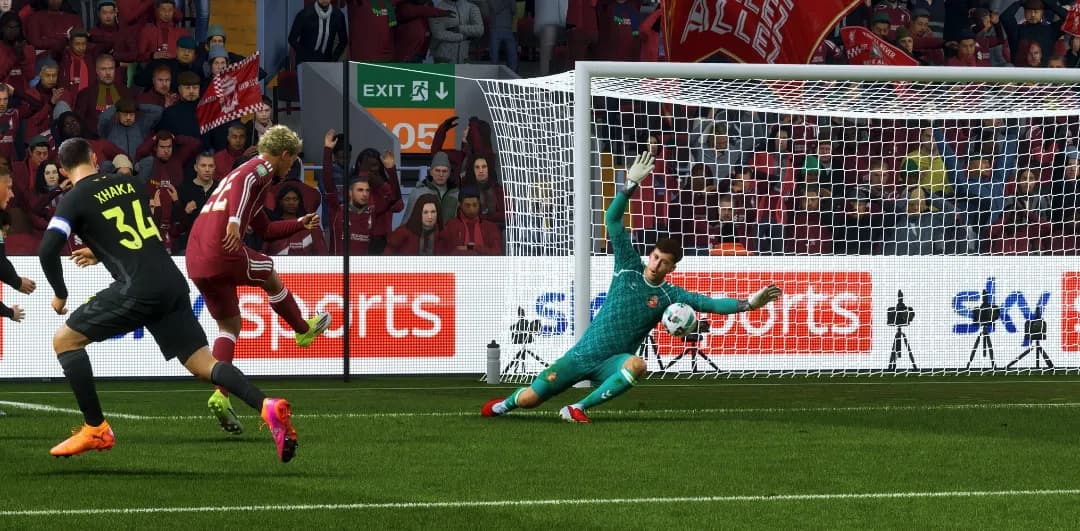Empate em 2x2 na ida das semis da Carabao Cup... #AFC