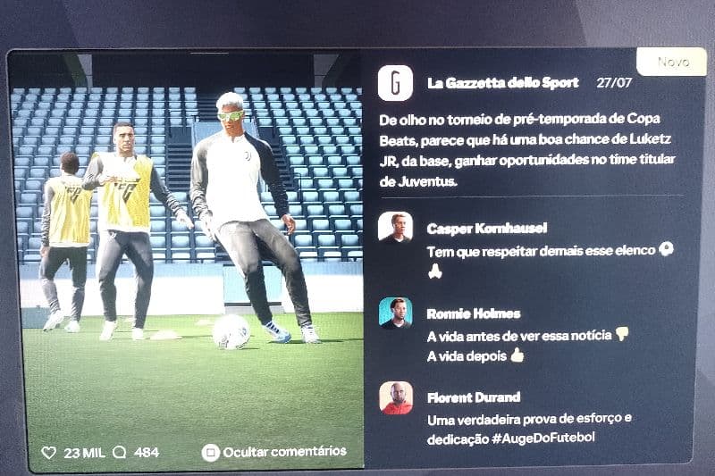 De olho no torneio de pré temporada de copa Beats, parece que há uma boa chance de luketz JR, da base ganhar oportunidades no time titula…