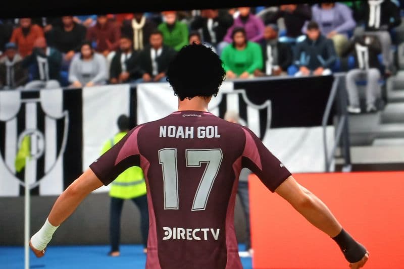 Jogando oitavas 5 a 1 hat-trick do Noah GOL contra o Central Córdoba jogo de ida no internacional. E vou tentar ir para o FC Barcelona. A…