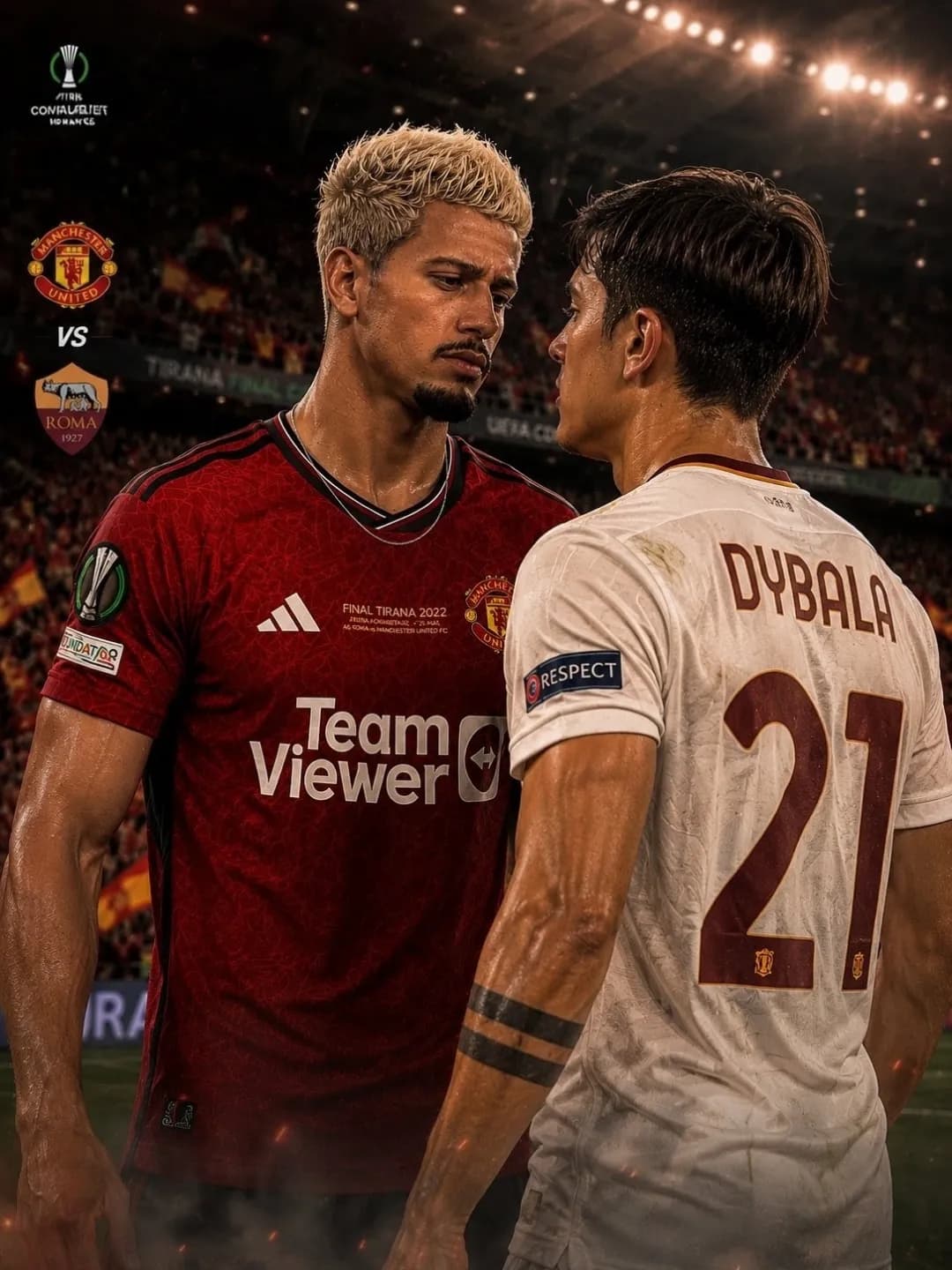 FINAL DA CONFERENCE LEAGUE🏆 Contra qualquer um. Respeito sempre, medo nunca. Hoje é dia de mostrar quem manda no campo. 🔴🔥⚽