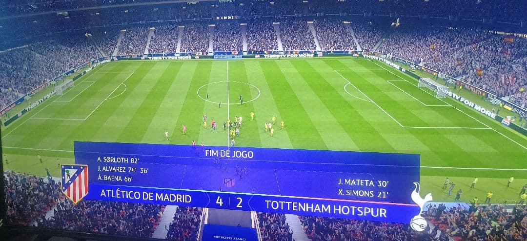 Grande estreia na Champions!! Atlético Madrid 4x2 Tottenham ⚽ Álvarez (2), Sorloth e Baena