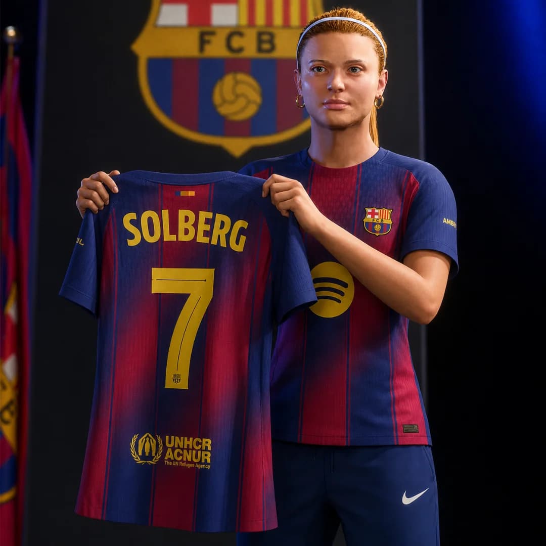 🚨 Ingrid Solberg é oficialmente anunciada pelo Barcelona!! O Barcelona fez a compra mais cara da história do clube, contratou Solberg ju…