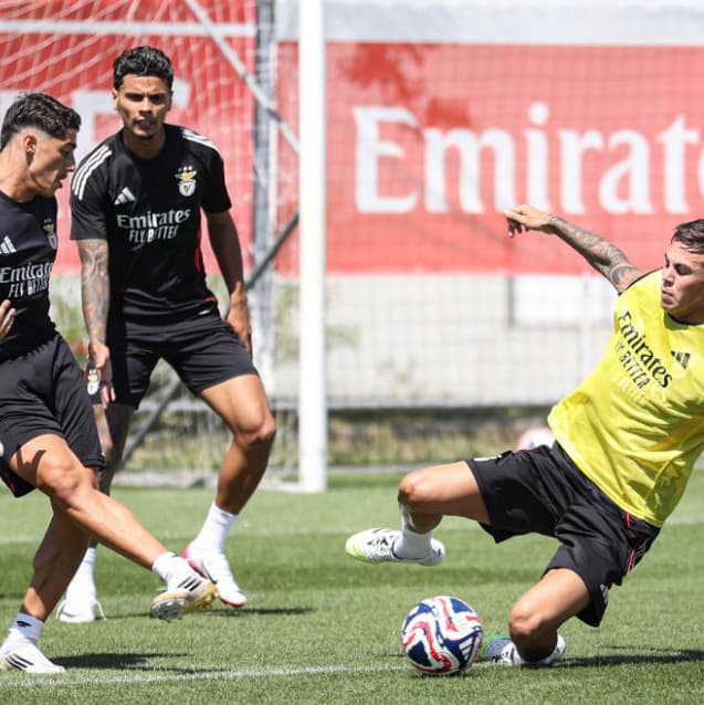 Dia de estreia… foco total 🔴⚪🦅
