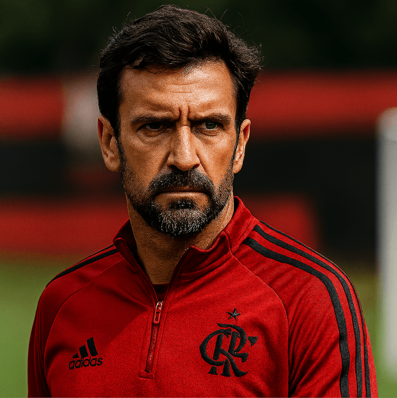 🔥 Jorge Vilarinho comandou seu primeiro treino no Flamengo! A nova era começou com intensidade e foco total na Supercopa. #VamosFlamengo…