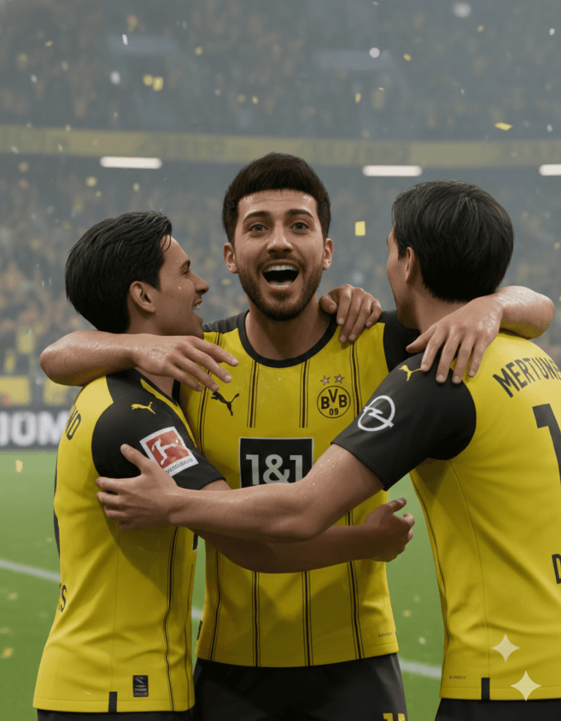Fim de jogo!!! DINAMO ZAGREB 1X4 DORTMUND +⚽⚽⚽ +3PTS ✅ ✅ ✅ 10,0 📝