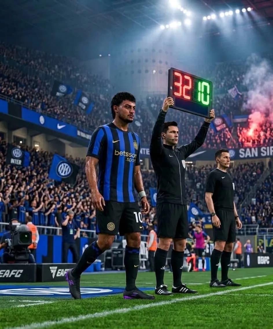 Muito feliz em fazer minha estreia!🔥 Forza inter 💙🖤