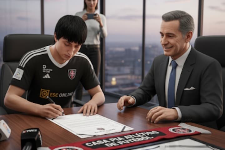 Novo jogador do casa pia é um jovem que promete estar ao mais alto nível