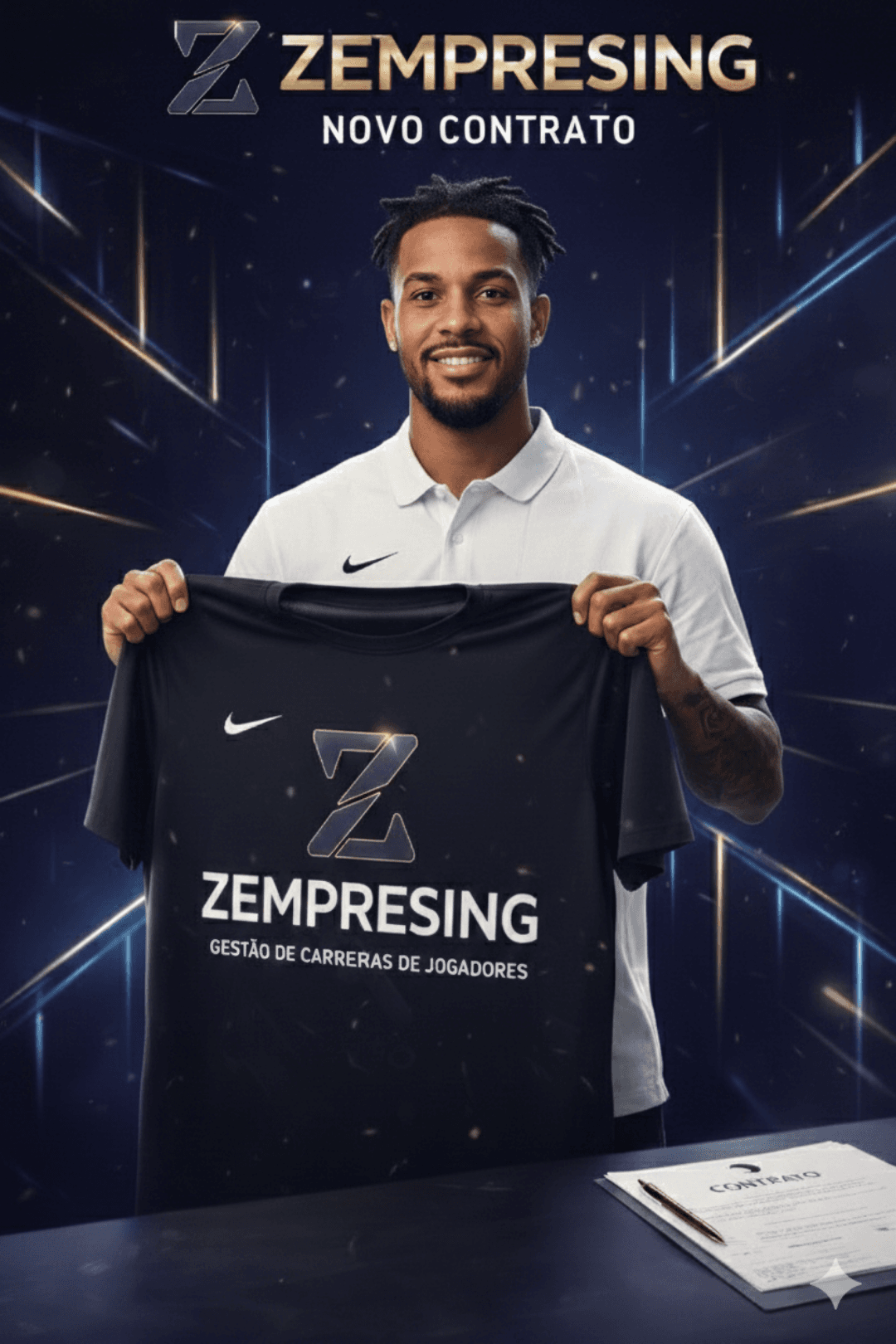 E temos o prazer de anunciar que {@}[Kwame Okoro](6999ea4e72b8ee80451d0509) é mais um dos jogadores que confiou no nosso trabalho 🔥🌟 O …
