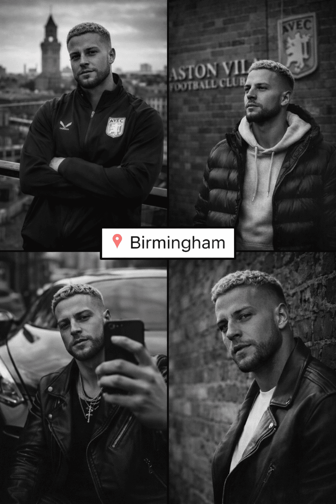 Em Birmingham temos: foco, estilo e ambição. Fora de campo também se joga grande.