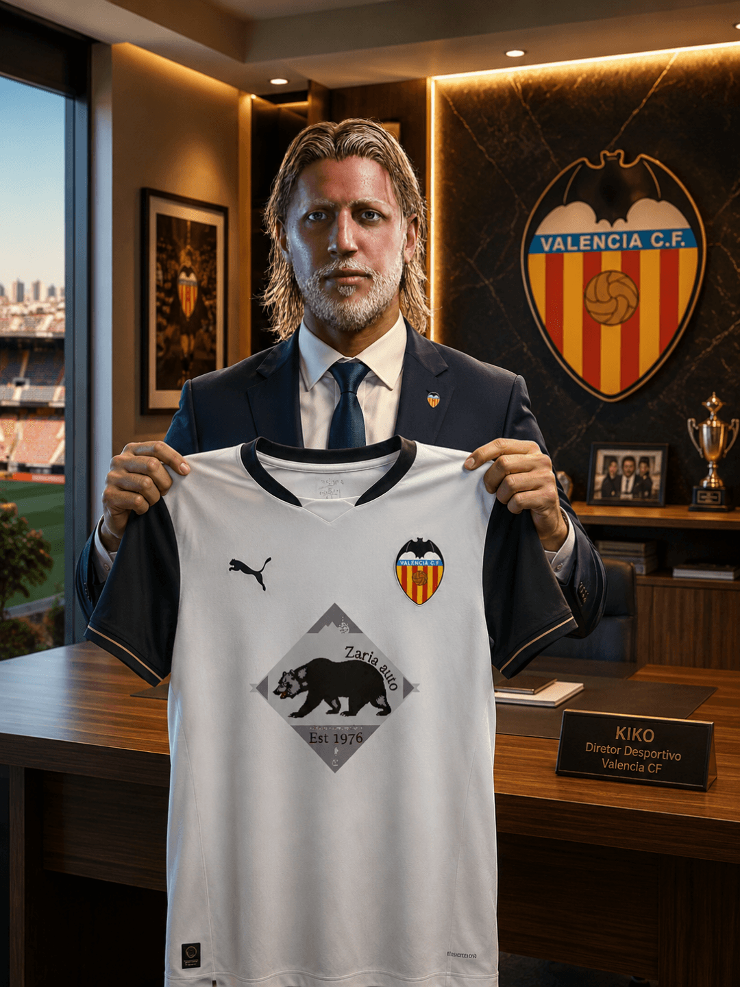 Novo patrocínio com zaria auto isso quer dizer nova camisola do Valencia 🔥 por apenas 39,99€ durante o fim do mês de setembro aproveitem…