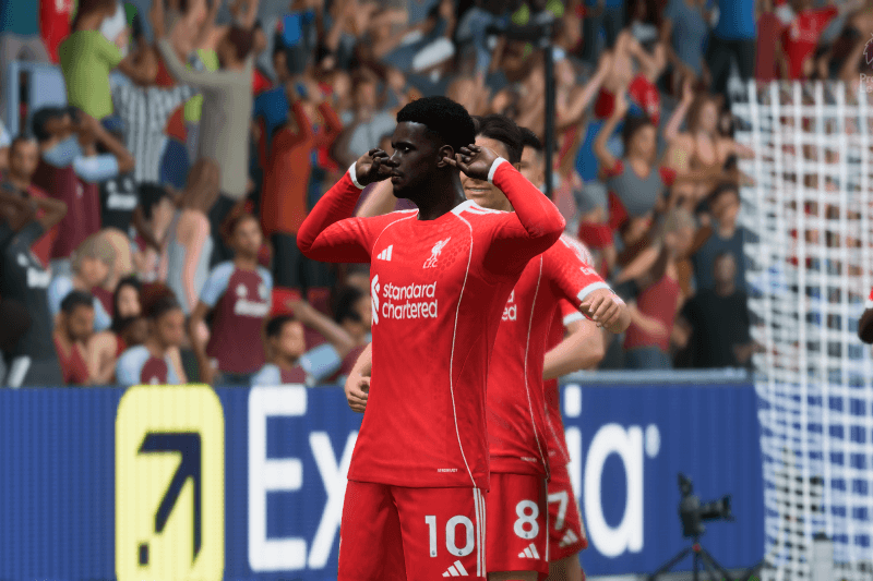 🔥 O primeiro a gente nunca esquece… feliz demais por marcar pelo Liverpool!