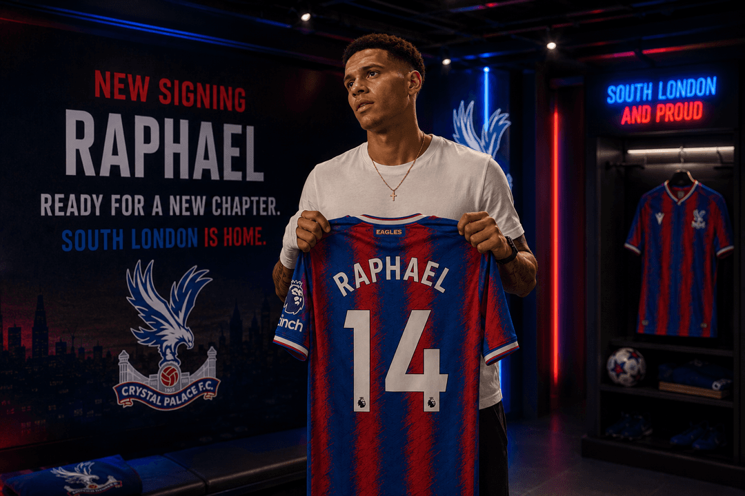 very happy with my new club!! 🔵🔴 @cpfc