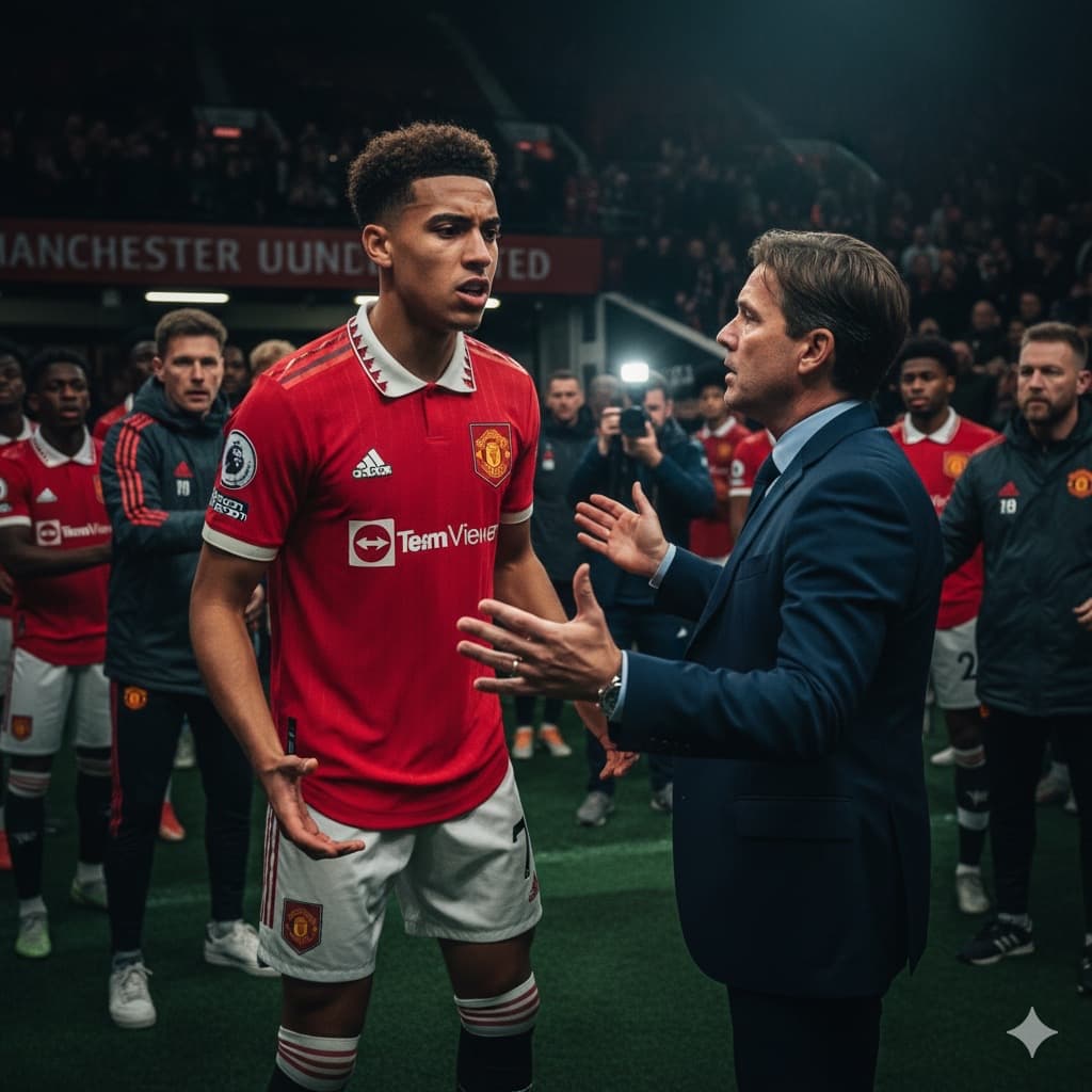🚨Ollie de saída??🚨 Vazou o Ollie após a derrota do Manchester United contra o Fullham reclamando com o presidente que clima tenso que f…
