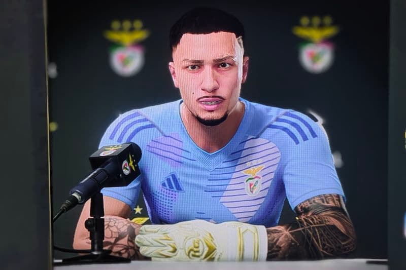 "Primeiro jogo como profissional pelo Benfica! Um sonho realizado, agora é seguir trabalhando e defendendo essa camisa com tudo." 🧤🔴⚪ #…