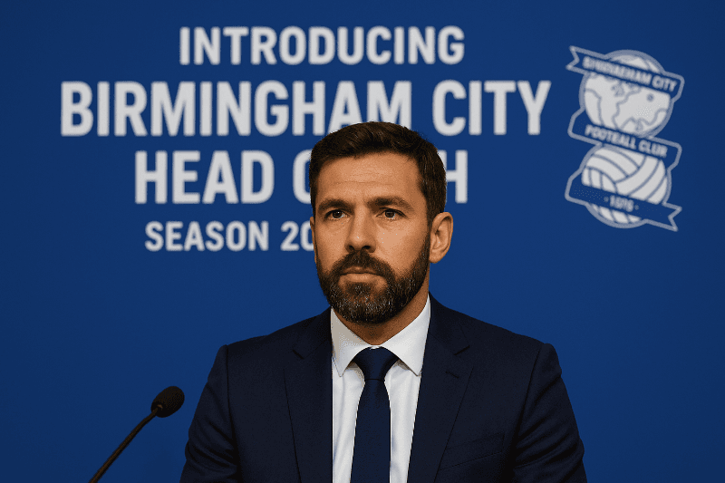 Vieira é anunciado como novo tecnico do Birmingham para temporada 25/26