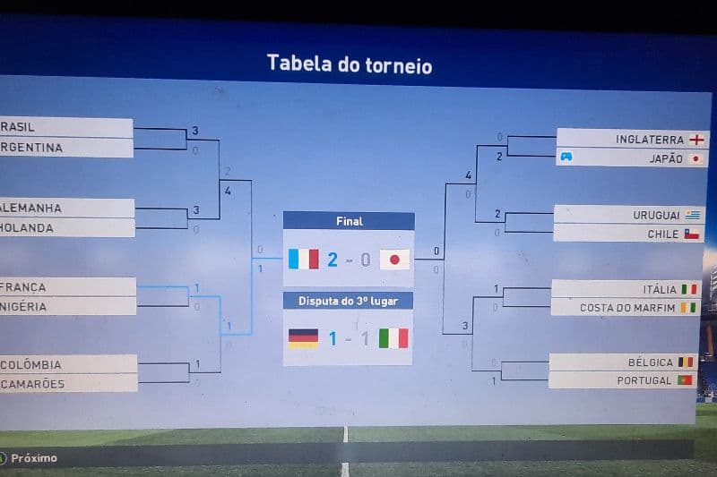 Campanha histórica, vice-campeonato na copa do mundo, eliminando gigantes, mas infelizmente perdemos a final