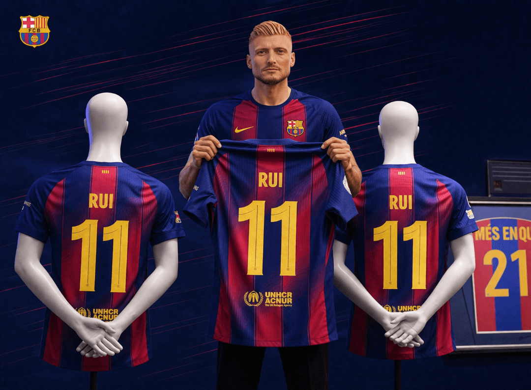 🗞 BOMBA NO MERCADO DE TRANSFERÊNCIAS! • O Barcelona contratou o jogador Rui Almeida por 86.5 milhões de euros! • O ex-jogador do Leipzig…