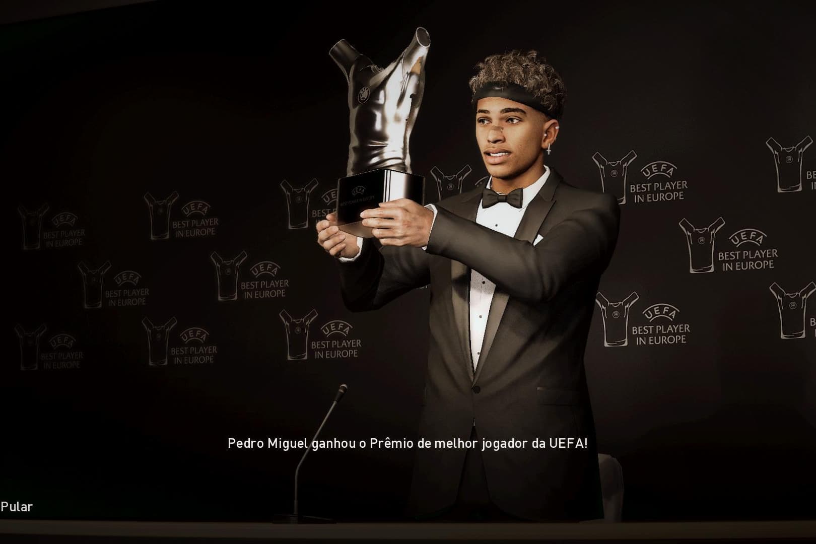 Mais um sonho realizado! 🏆 Ser eleito o Melhor Jogador da UEFA novamente é fruto de muito trabalho, foco e amor pelo que faço. Gratidão …