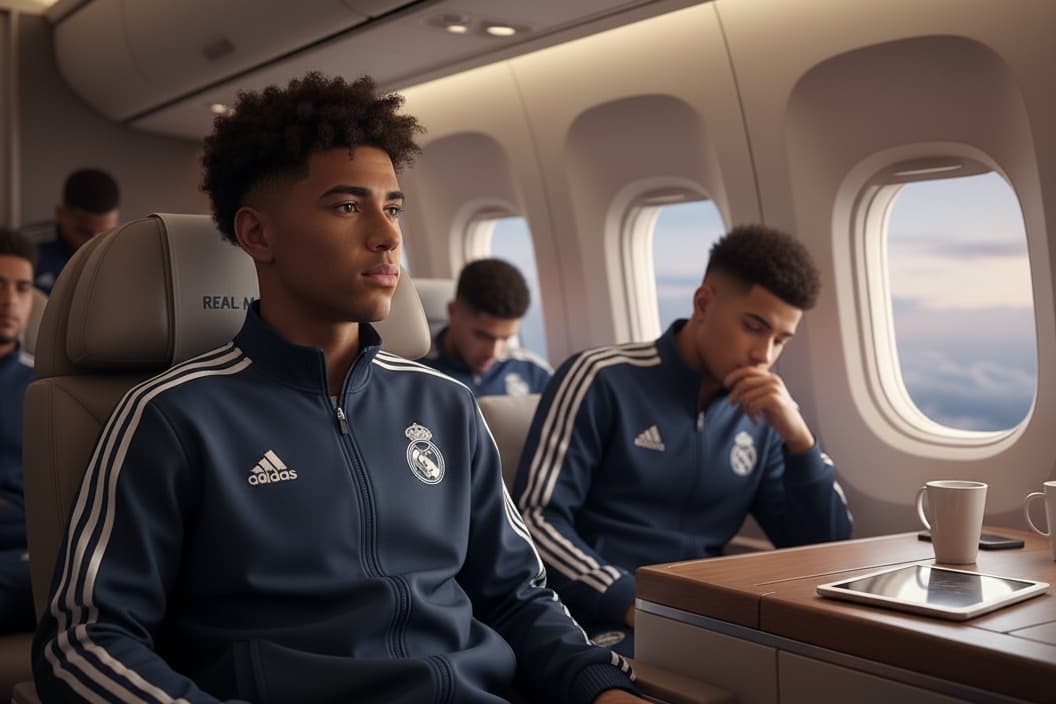 Rumo ao Japão 🇯🇵✈️ Mais uma temporada começa, o foco é o mesmo: fazer história com o Real Madrid. ⚽💪