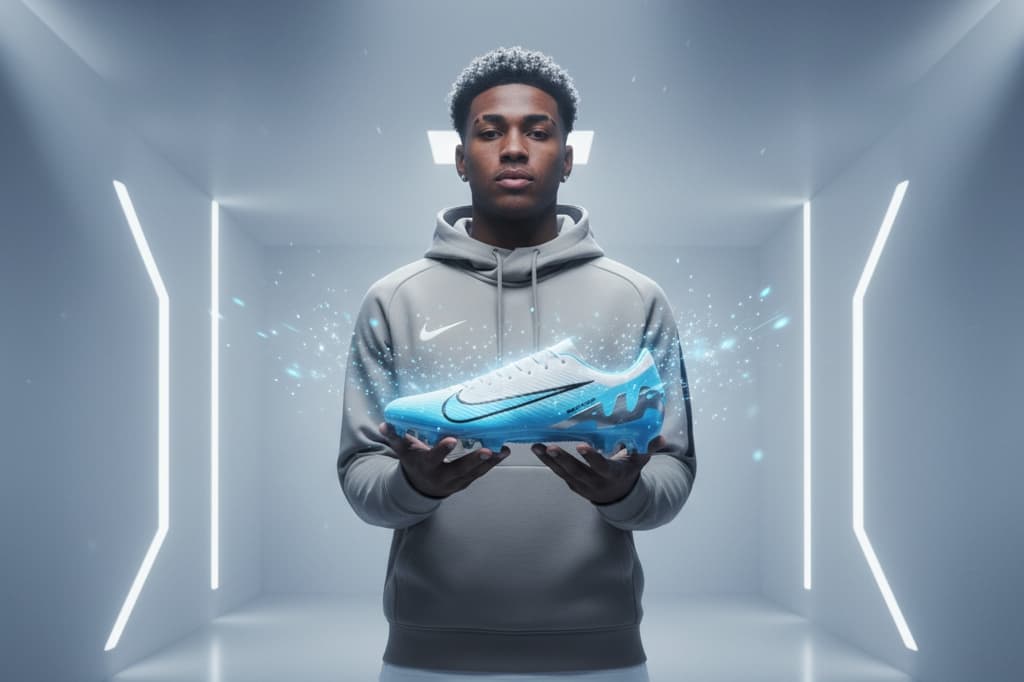 ❄️ “Frieza nas decisões. Precisão nos detalhes.” ⚽ Apresento a nova Nike Mercurial Gelo e Aço – Pedro Edition. Feita pra quem transforma …