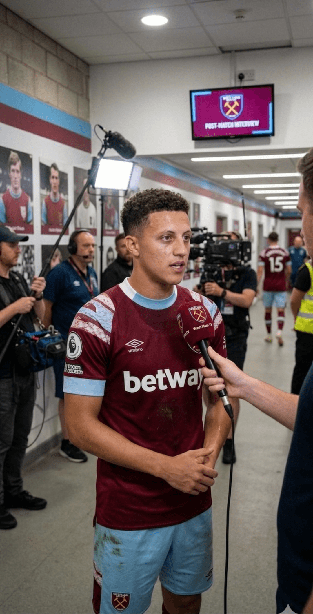 Eita!!! Henrique Araújo sai do estádio e fala em entrevista: Gostei da partida,mas vou sair do west,minha proxima parada é o PSG"