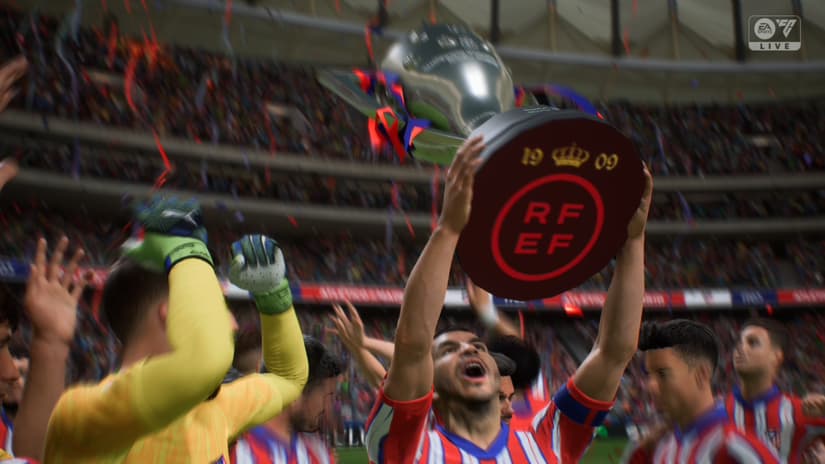 Campeões da la liga pelo atlético de madrid