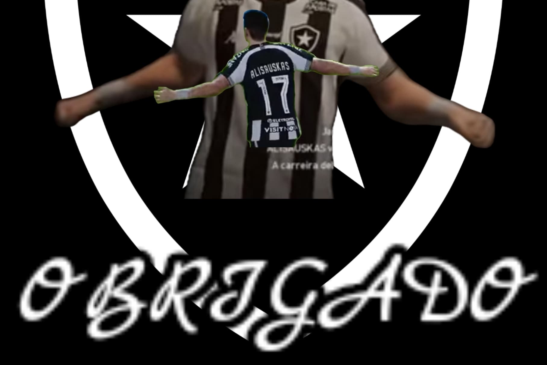 Obrigado botafogo foi poucos momentos mais foram momentos felizes