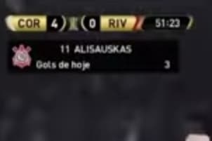 Estreia na libertadores com três gols do homen😍