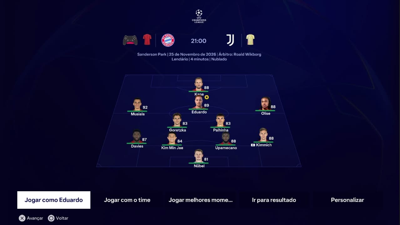 Jogo contra a Juve na Alemanha 🙌 sem dó e Strümer Bayern!❤️🤍🇩🇪