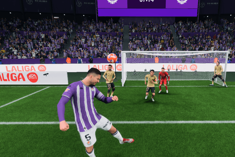 Empate em casa! 🟣⚪ O Valladolid ficou no 1x1 contra a Real Sociedad. O zagueiro e capitão Javi Sánchez brilhou, marcou seu primeiro gol …