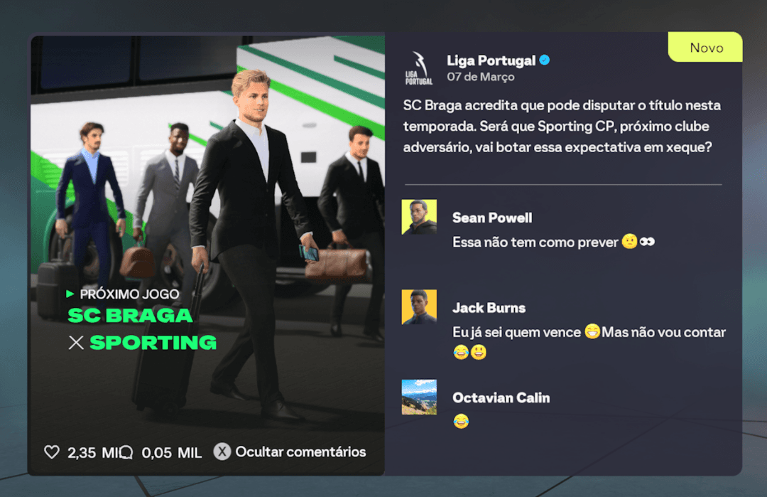 O SC Braga chega confiante, sonhando com o título. Agora enfrenta o Sporting: será que consegue manter sua ambição ou verá suas pretensõe…