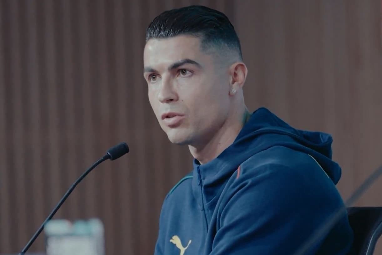 "Ele é o futuro da seleção" Cristiano fala sobre Lacerda em entrevista coletiva e elogia a nova promessa do Estrela Amadora.