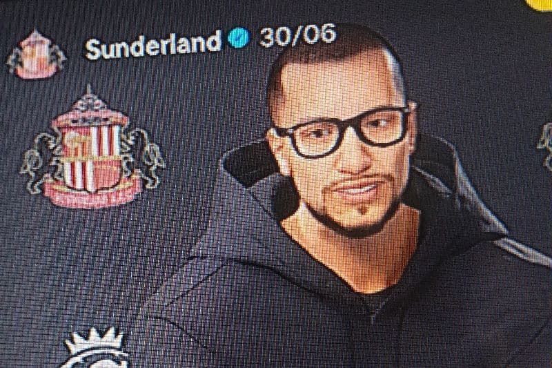 Alberto Harrison começa sua jornada como treinador de Sunderland