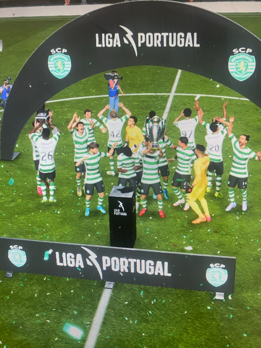 ⏹️ ACABOUUU, TERMINA O JOGO E O SPORTING É BICAMPEÃO NACIONALLL! 🦁💚 🟢⚪️Sporting CP 4 - 0 CD Santa Clara 🔴⚪️ “Every day_ Be better” ⚽️…