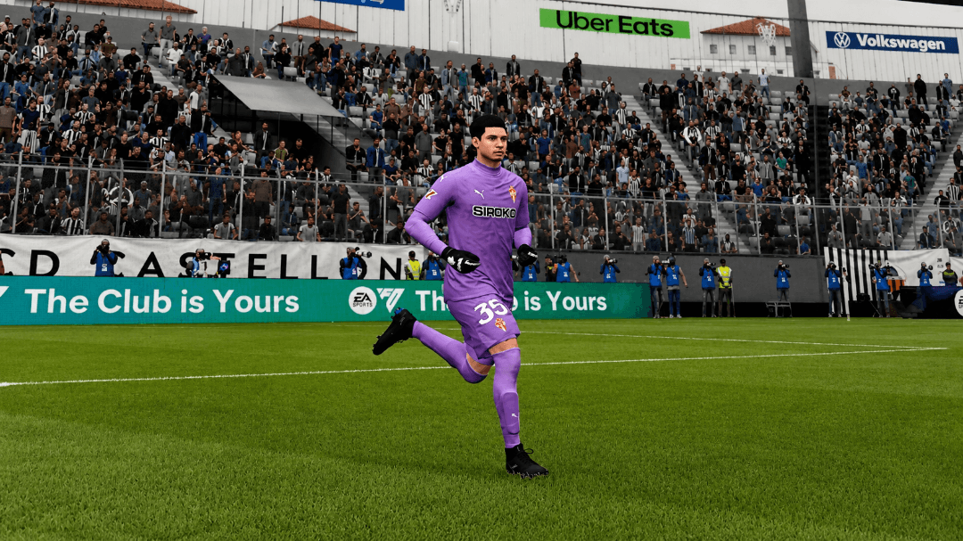 ¡Primer gol como jugador profesional! ❤️🤍 Estaba un poquito loco en el partido pero la victoria es nossa CD Castellón 1-4 Sporting Gijón