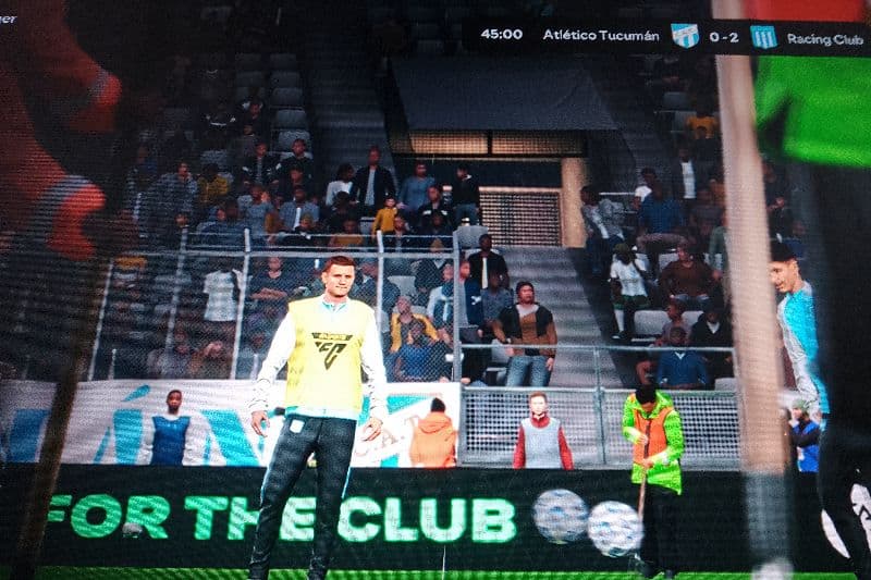 Fim de primeiro tempo 2x0 Racing Fora de casa Pelo Clausura