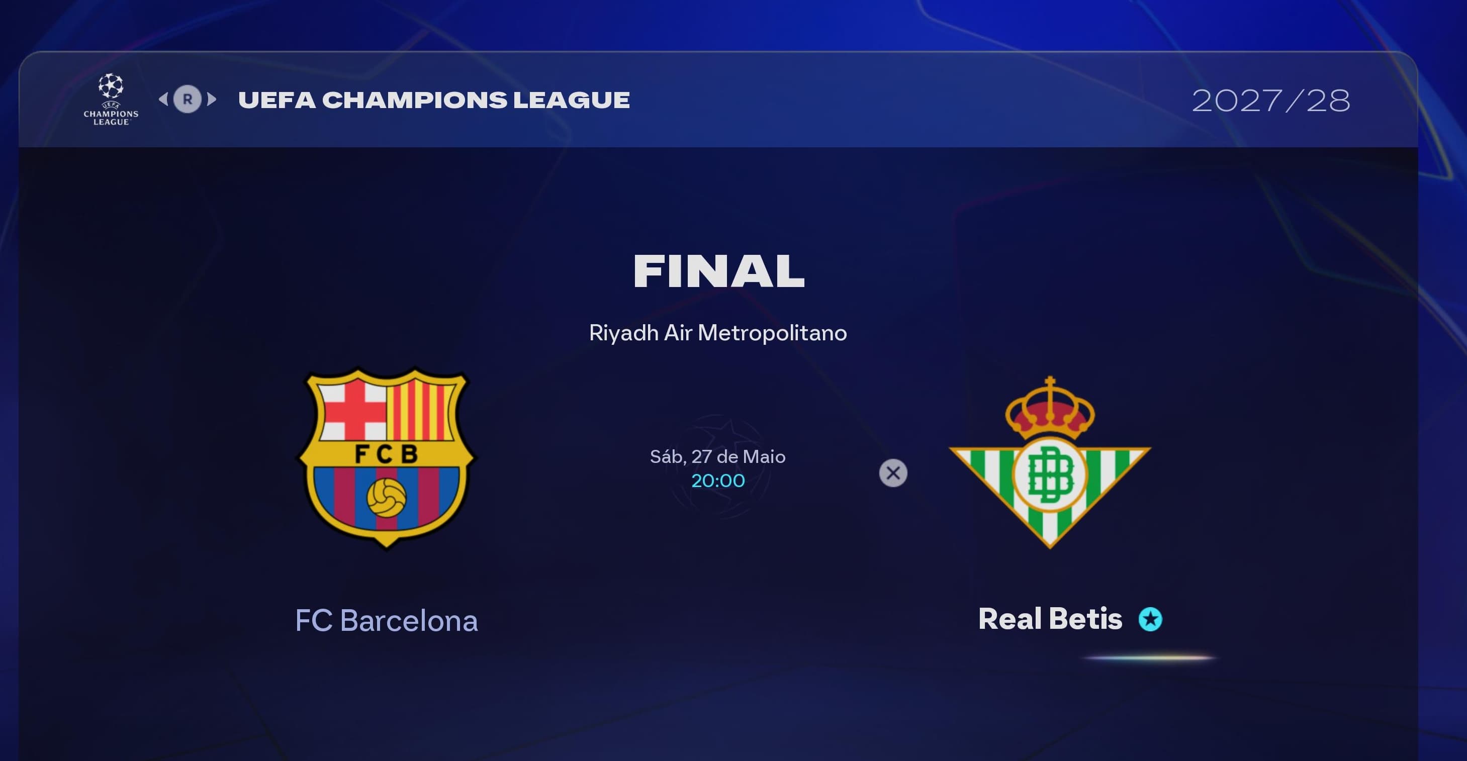 Estamos na final!!!!! Conseguimos segurar o jogo no la em manchester!!!!