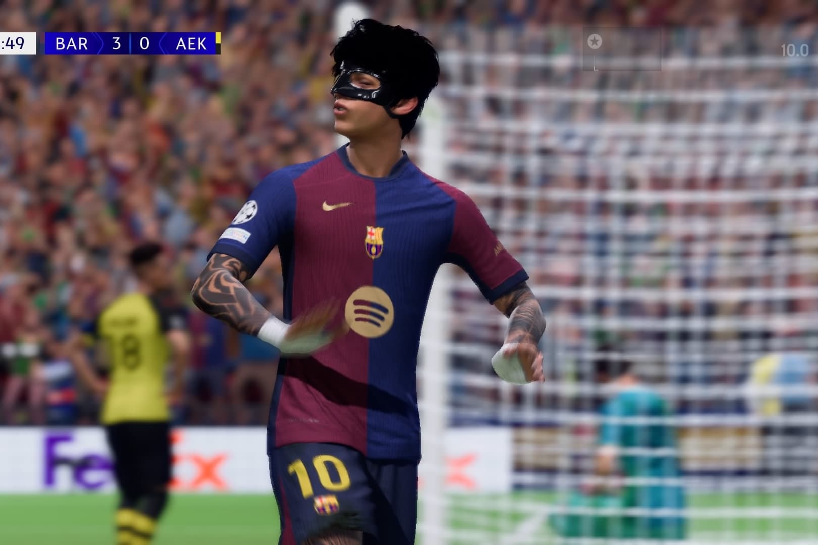 Estreia na Champions League🪄🤩 +3⚽️