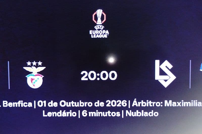 Dia de jogo pela Europa legue, alguém ansioso para ver o Benfica jogar 😎