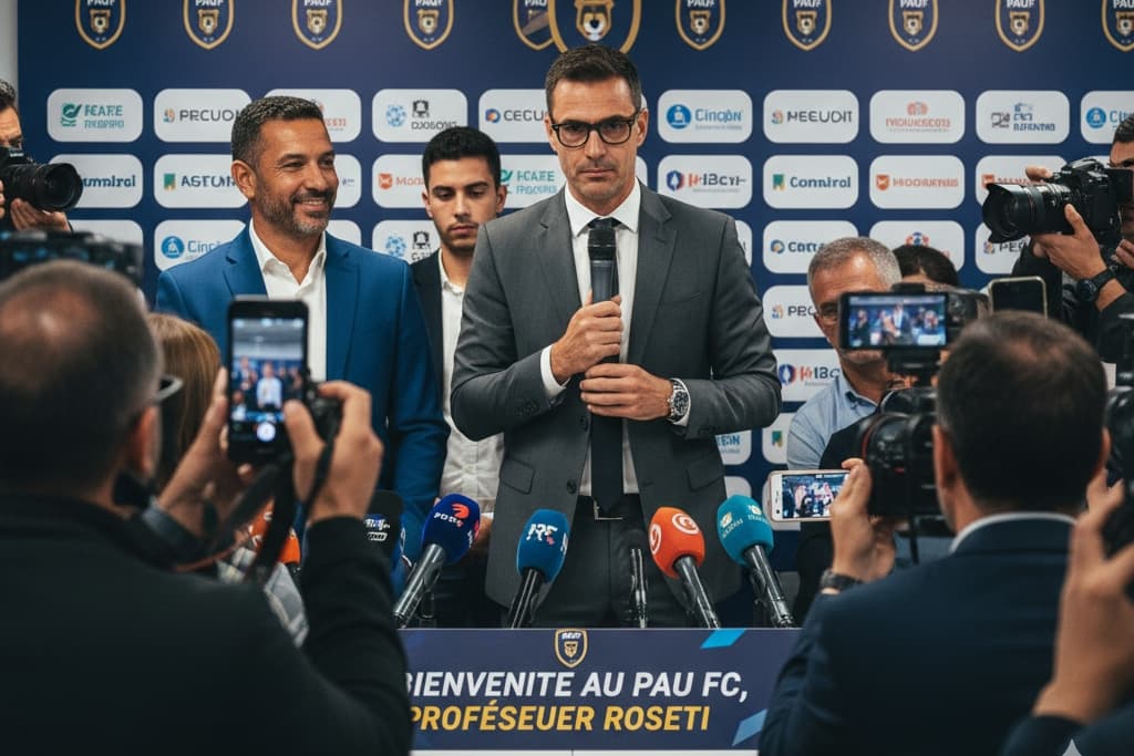 🇫🇷 BIENVENUE AU PAU FC, PROFESSEUR ROSETI! 🇧🇷 Vamos juntos, Les Maynats! 🟡🔵