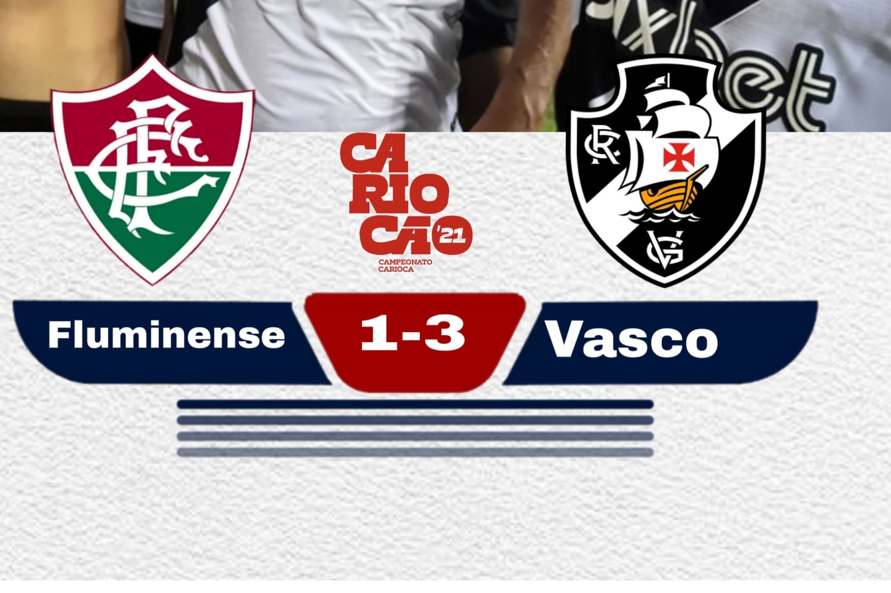 Vencemos o Fluminense na estreia de Roseti⚫