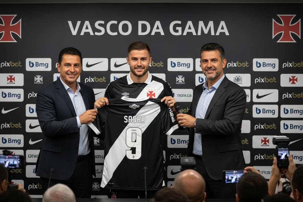 Eduardo Sasha é do Vasco⚫⚪ O clube fecha um acordo ao Bragantino🔥