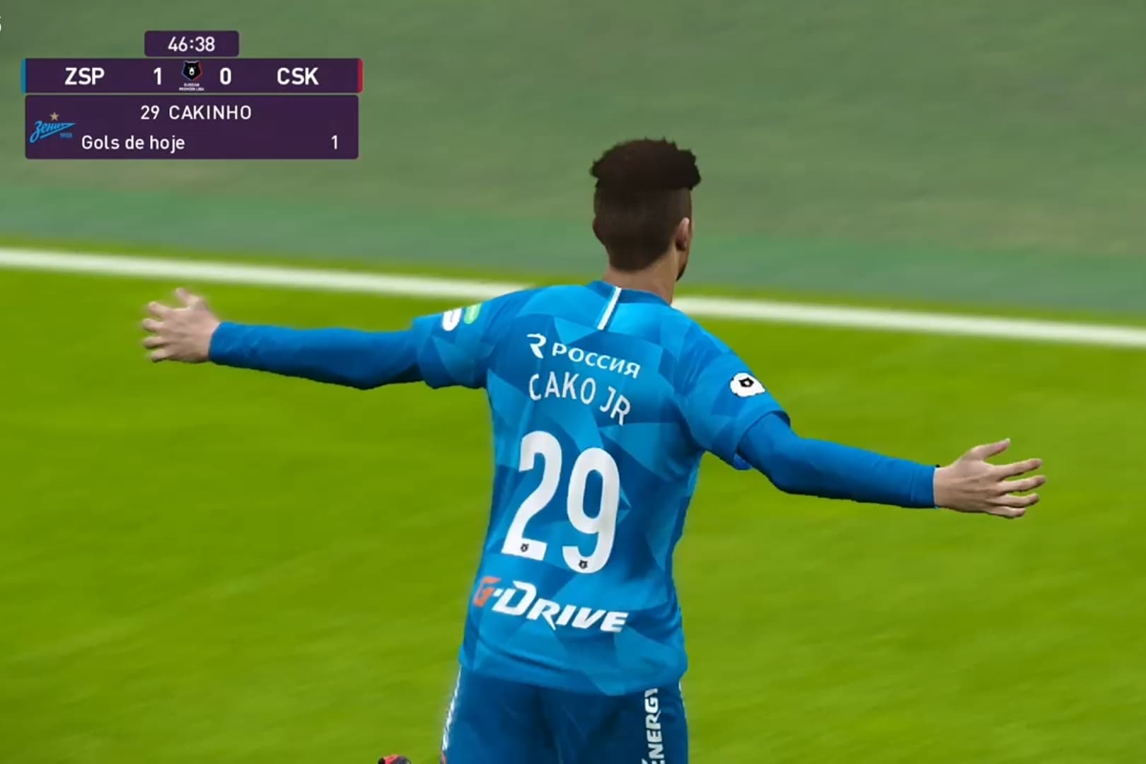 Gol em clássico é comigo