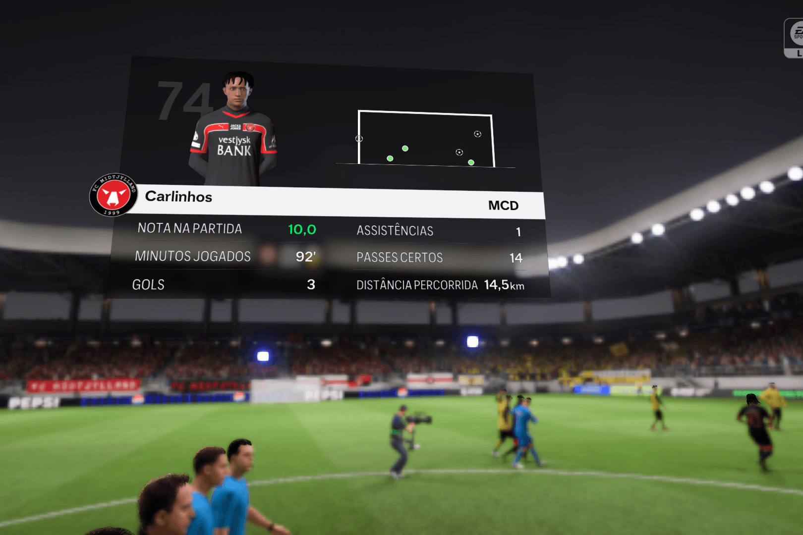 Primeiro hat-trick na Champions
